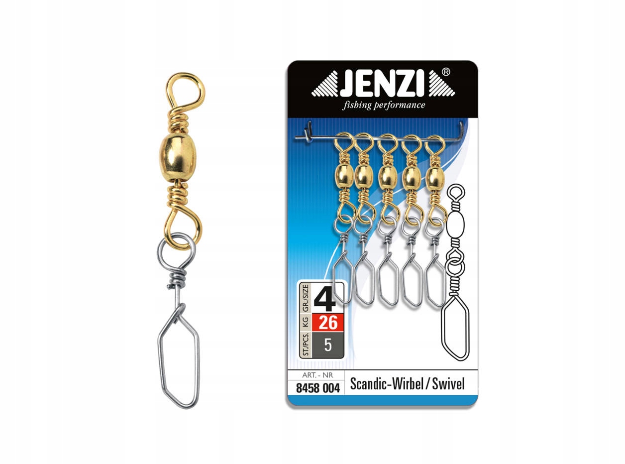 Krętliki Z Agrafką Jenzi Scandic 4-26kg