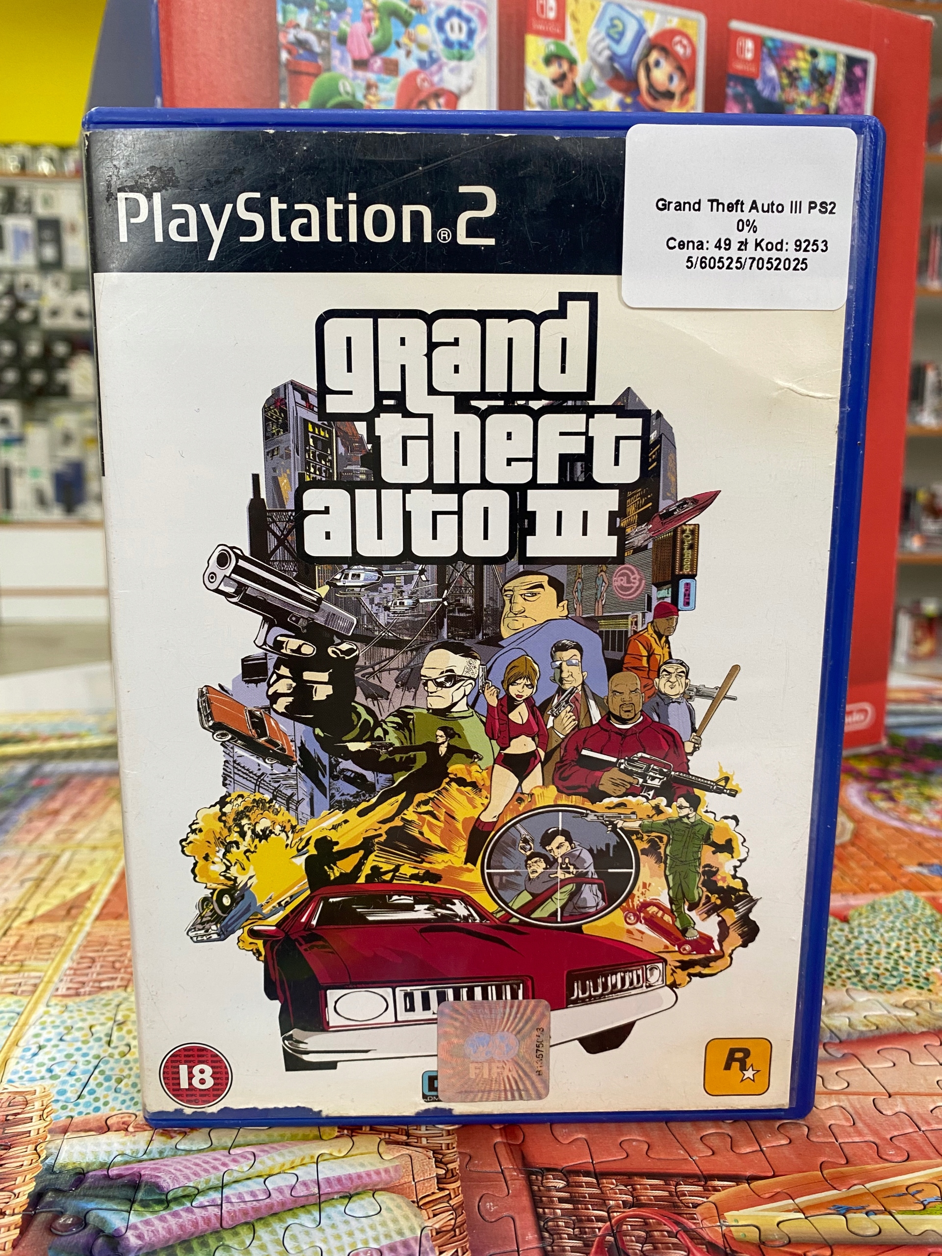 Grand Theft Auto III Playstation 2 (PS2)