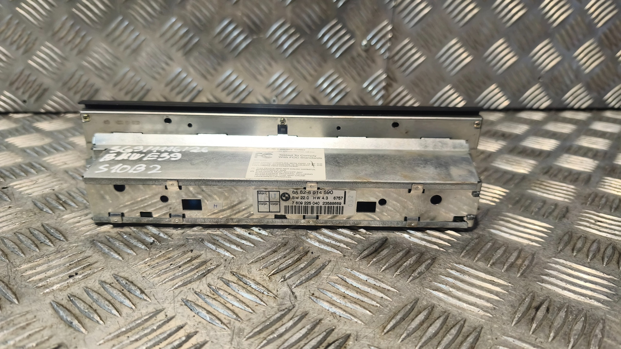 display PANEL rádia BMW E39 2002r 65.82-6914590
