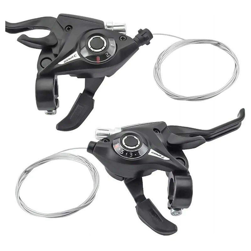 Klamkomanetki Sunrun EF-51 3x7 21-biegów pasujące do przerzutek Shimano