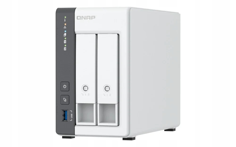 Qnap TS-216G NAS/úložný server Mini Tower, Cortex A-55, Lan Ethernet Bílý