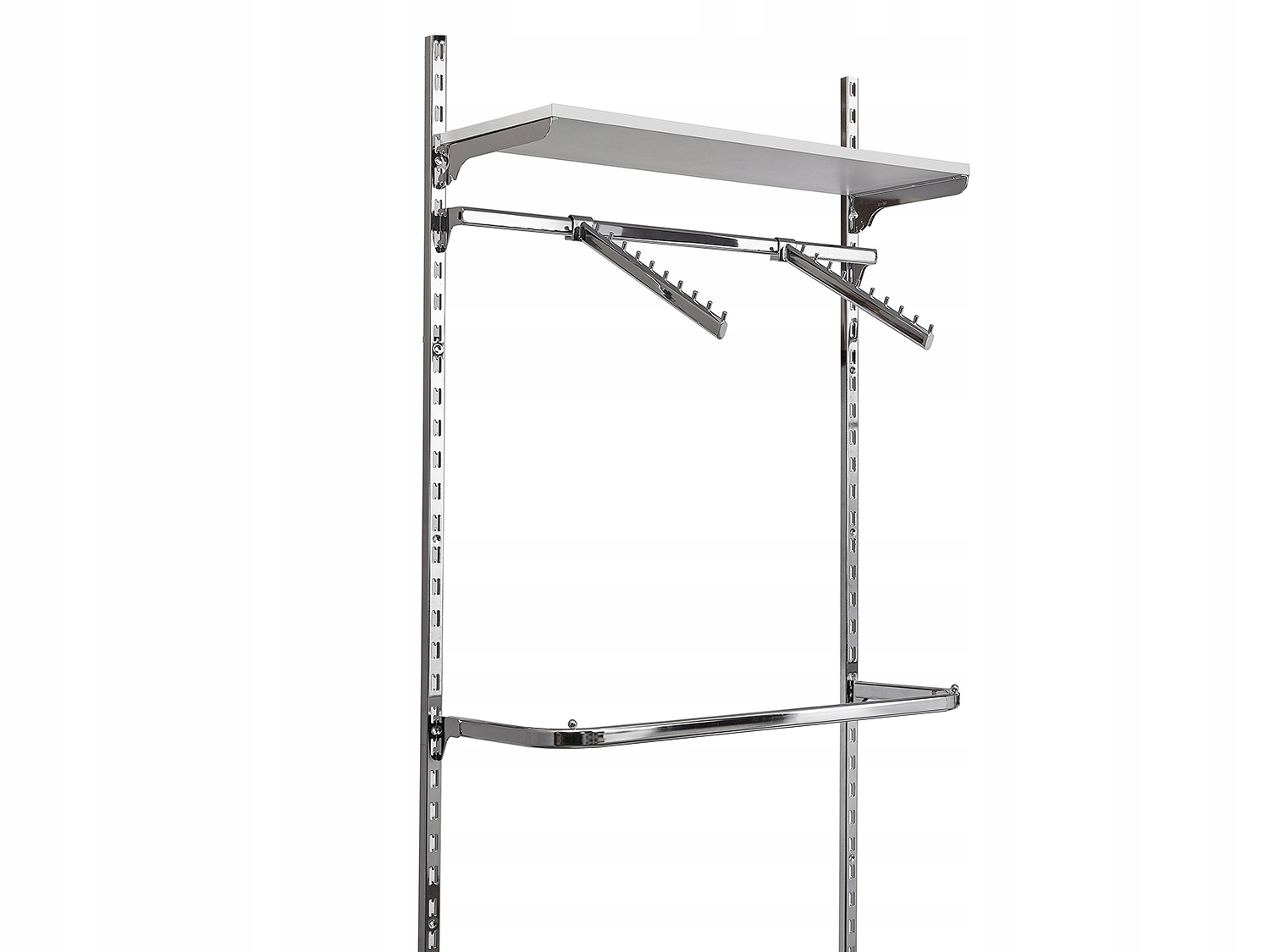 GARDEROBA JEDNOMODUŁOWA Best-line 100x240 CHROM