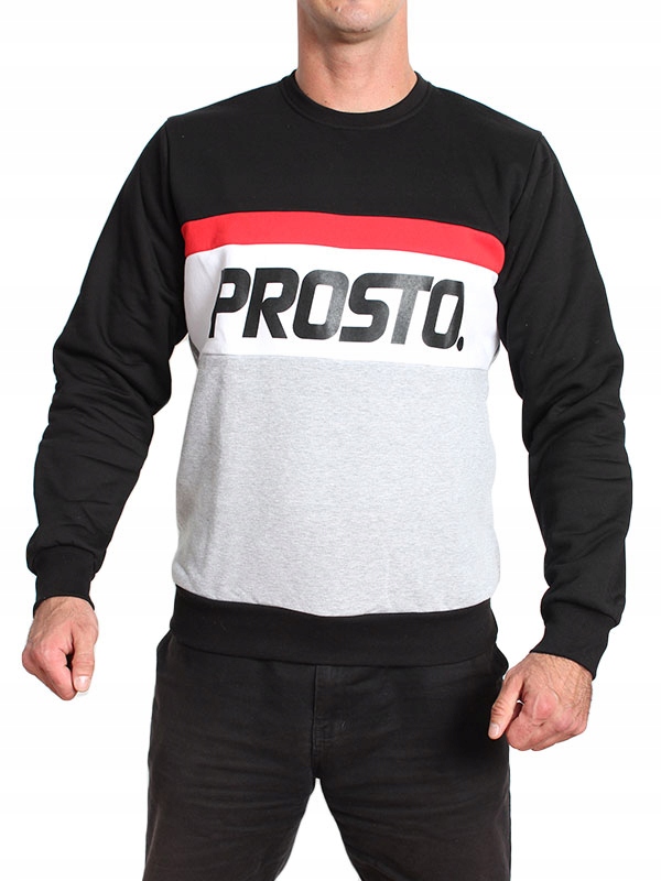Bluza Prosto Kl Klasyk Crewneck Edore Black r. S
