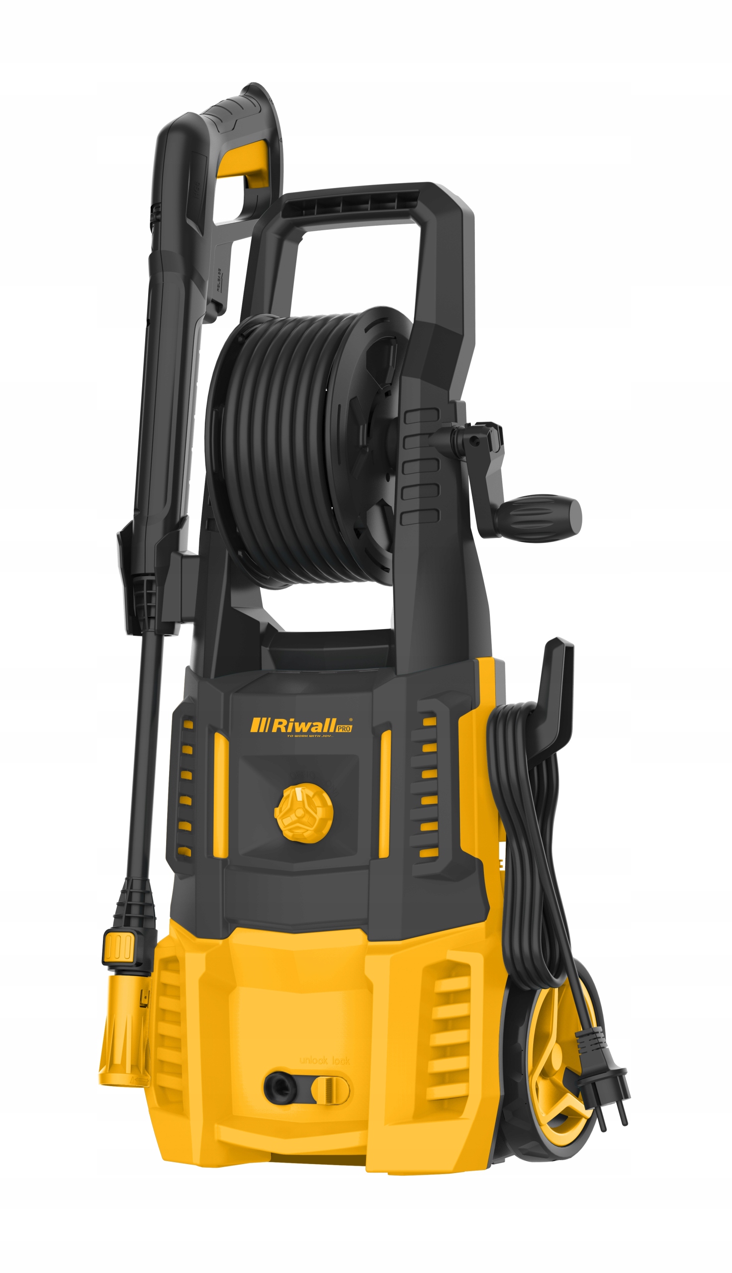 MYJKA CIŚNIENIOWA RIWALL REPW160M - 270barEW TURBO ECO 492 l/h SET ZWIJACZ Stan opakowania oryginalne