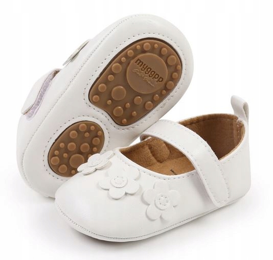 Buciki niemowlęce od 0-6 mscy BUTY NA CHRZEST rozm 18 Długość wkładki wew. 11 cm