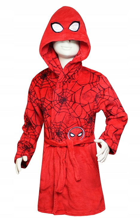 

Spiderman Szlafrok Dziecięcy Ciepły Marvel 102-104