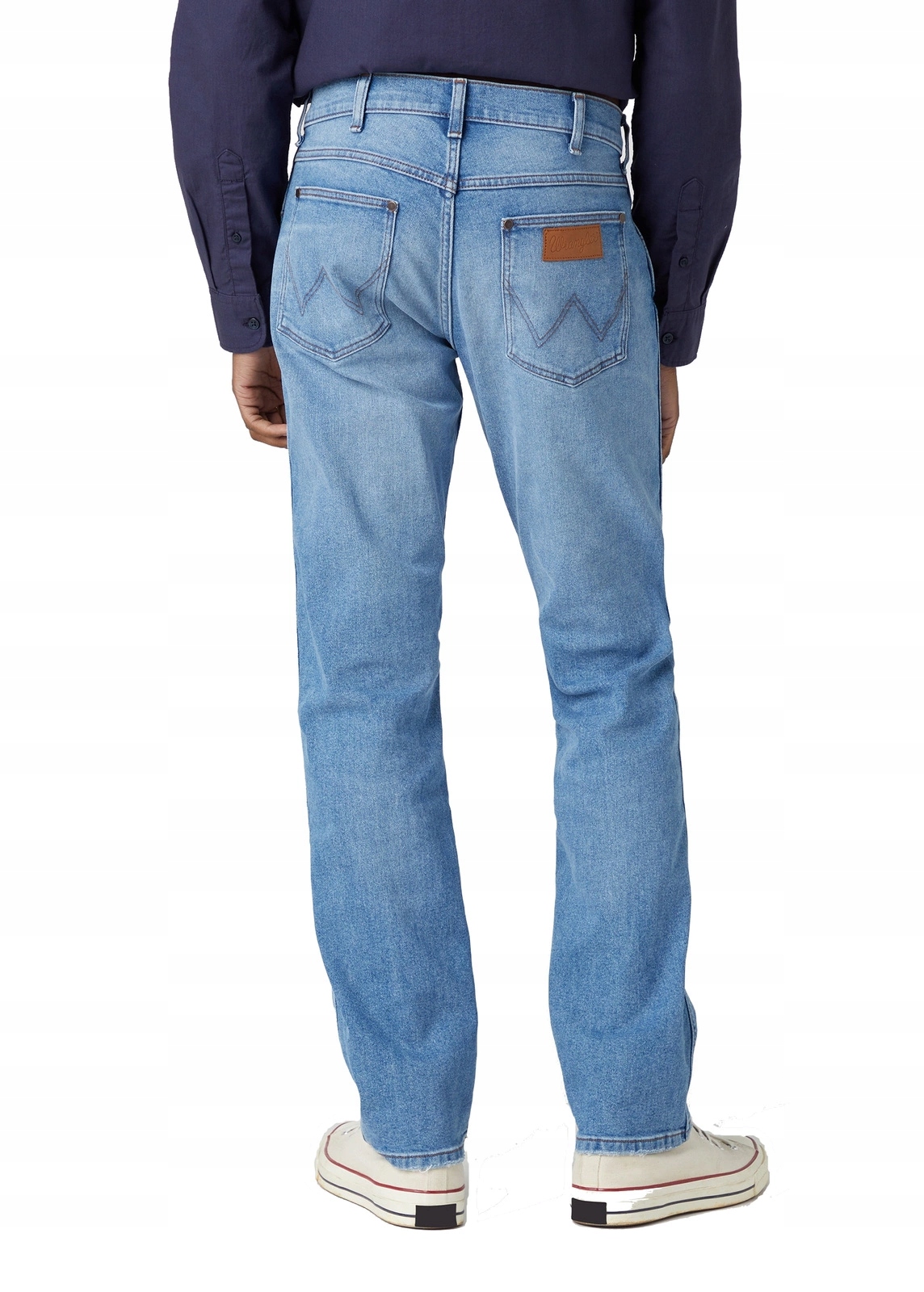Pánské jednoduché džíny Wrangler Greensboro Cool Twist W15QYLZ70 35/34