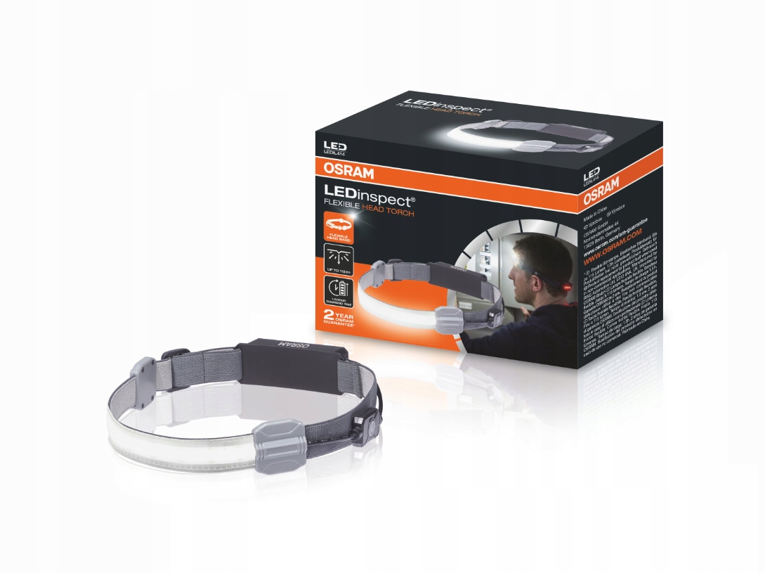 Latarka czołowa LEDinspect Flexible Osram