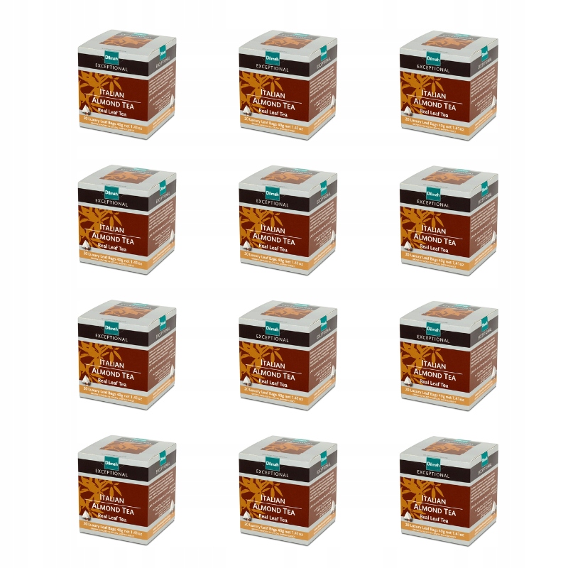 Herbata Czarna Dilmah Italian Almond Tea 12 szt
