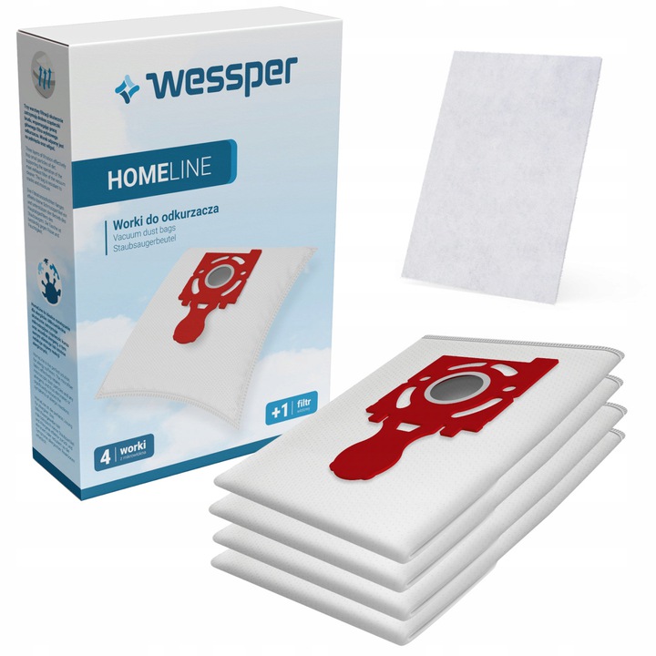 4x WORKI ODKURZACZA ZELMER JUPITER ZVCA300B ZMB03K