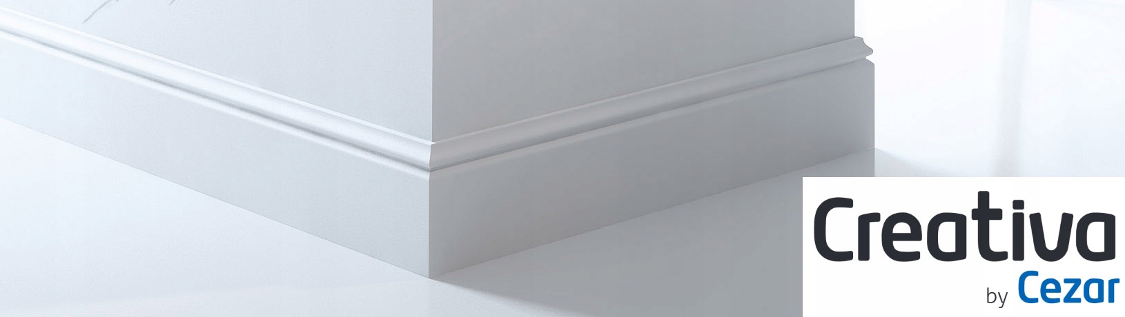 Listwa przypodłogowa LPC-16 Creativa by CezarListw Wysokość 83 mm