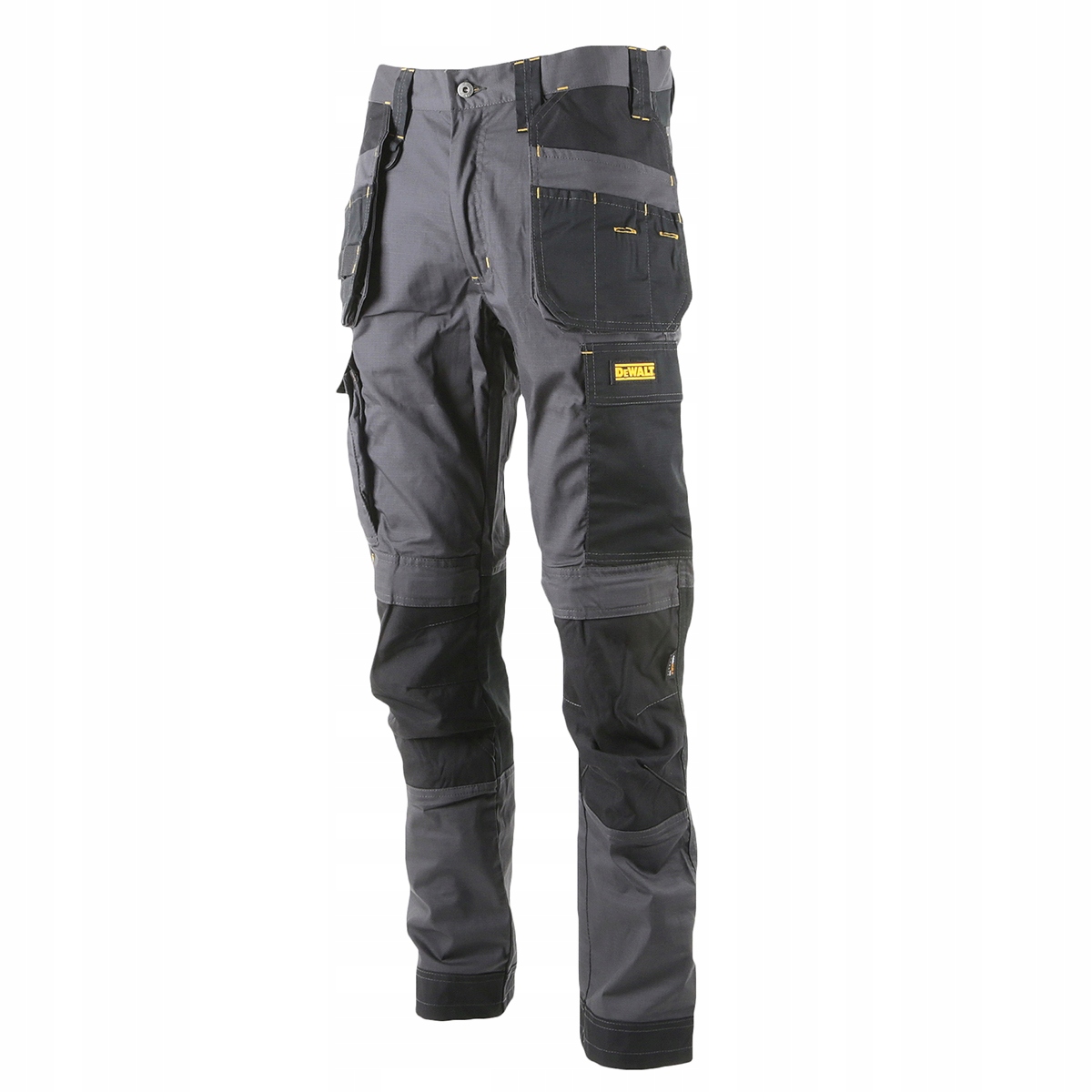 Dewalt Spodnie Robocze Rip-stop Pro-stretch Czarne Szare 38 DWC192-004-38