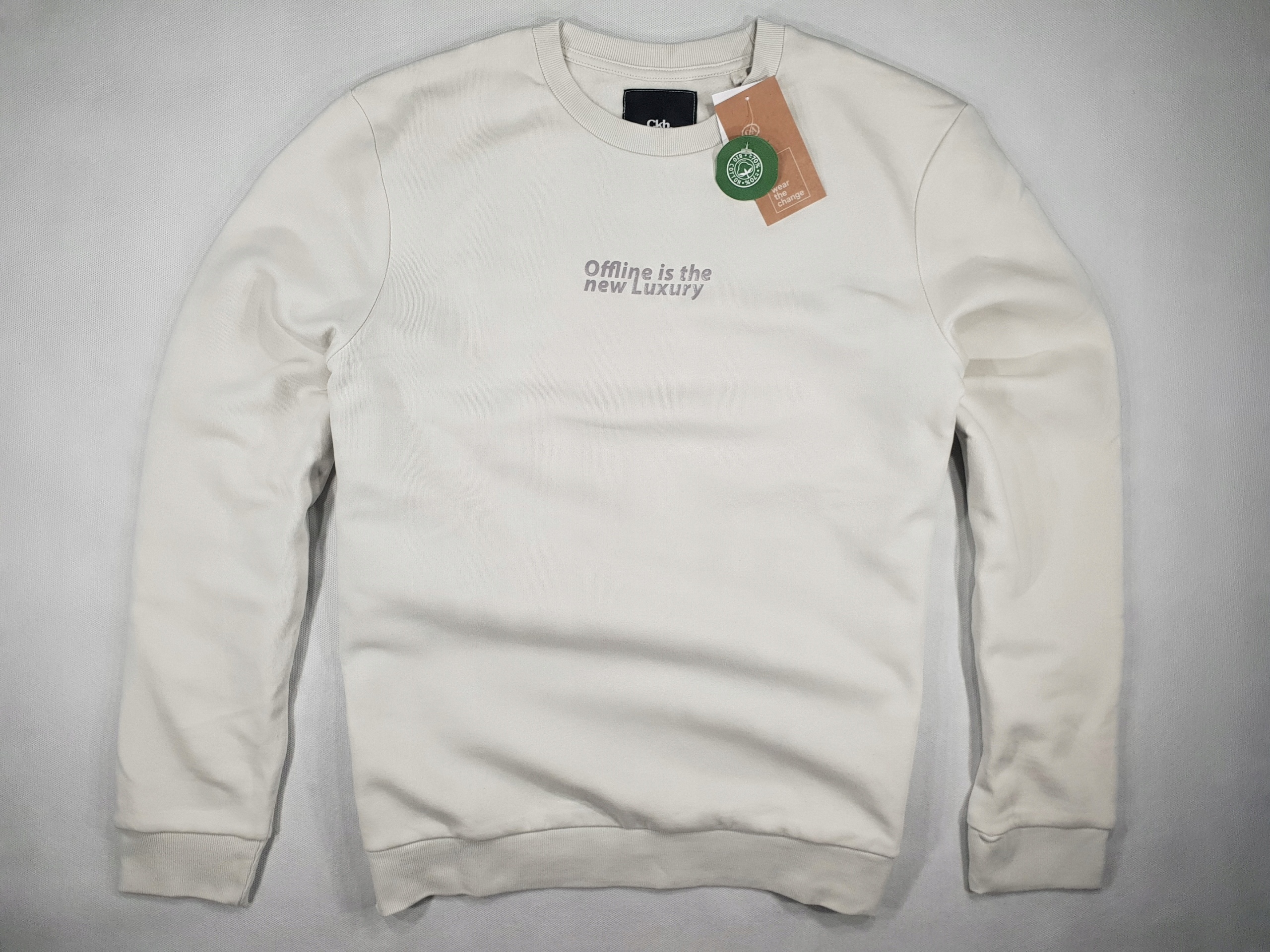 

Clockhouse ecru bluza offline new luxury XL