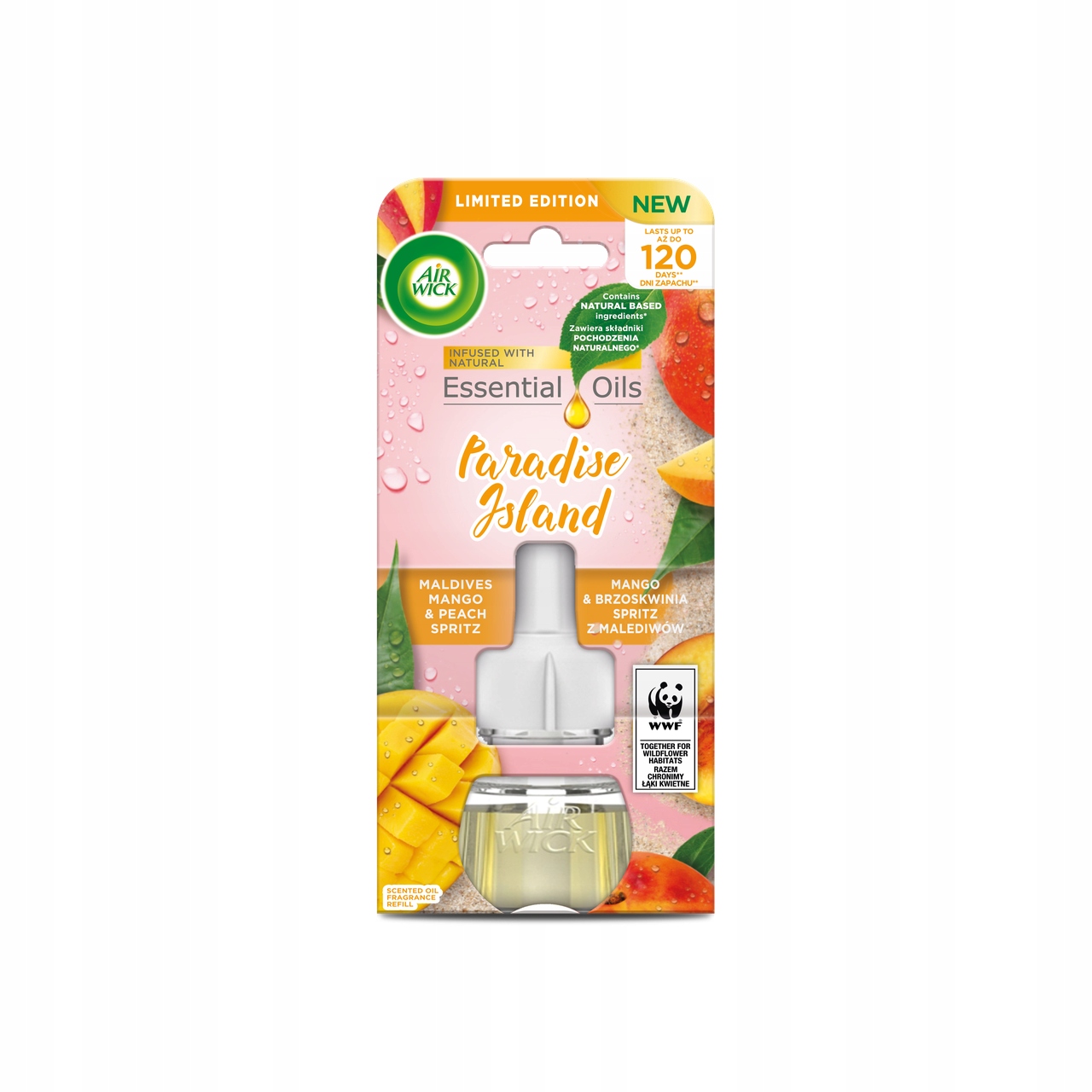 

Air Wick Electric Wkład 19ml. Mango i Brzoskwinia