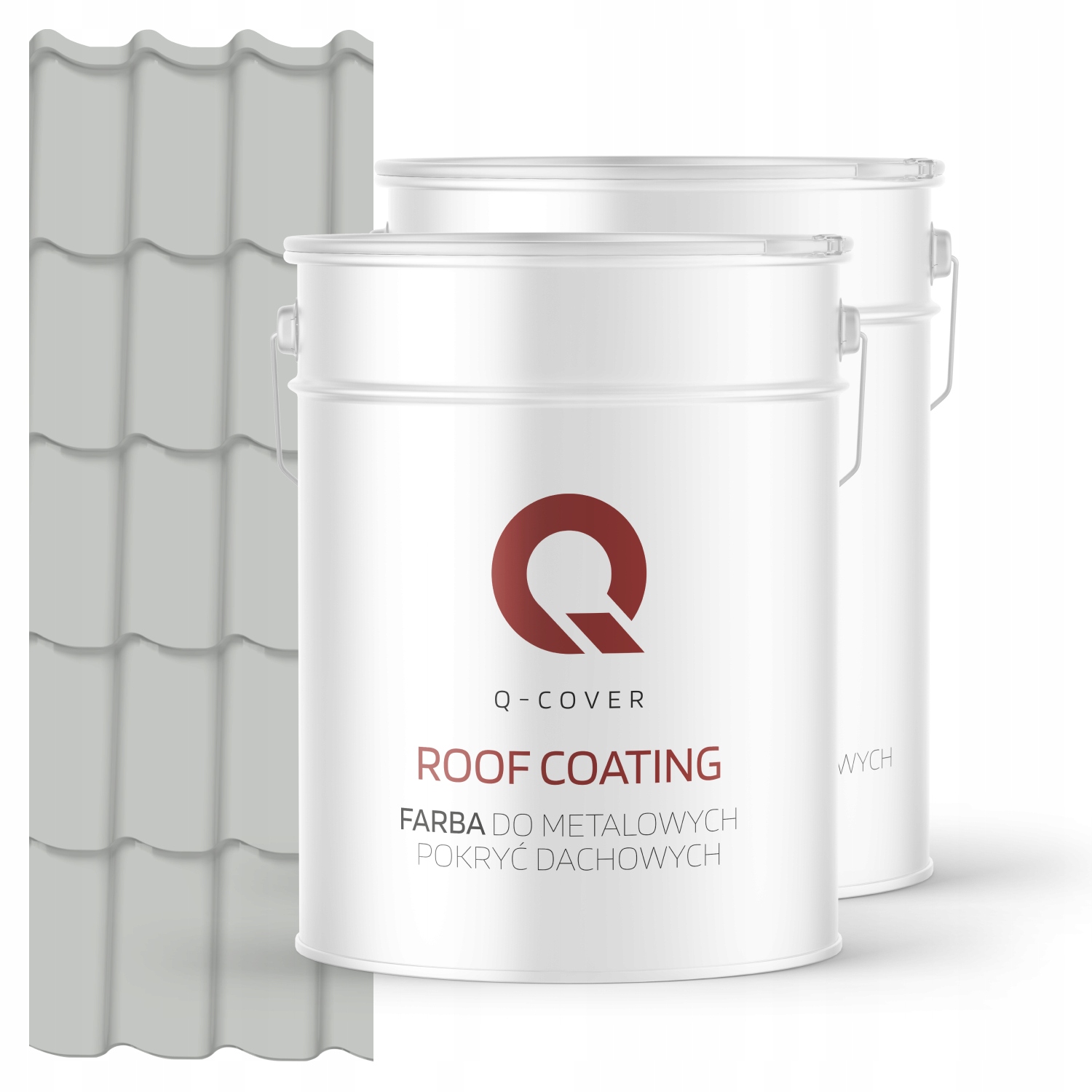 Farba Na Kovové Strechy Podložka Šedá Svetlá Ral 7035 74 m2 Lesk