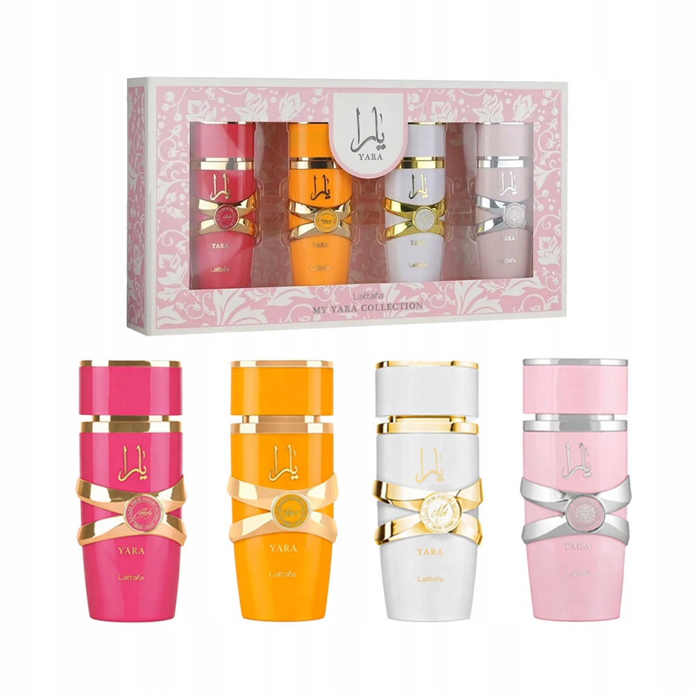Lattafa My Yara Collection Zestaw Czterech Wód Perfumowanych 4x25ml
