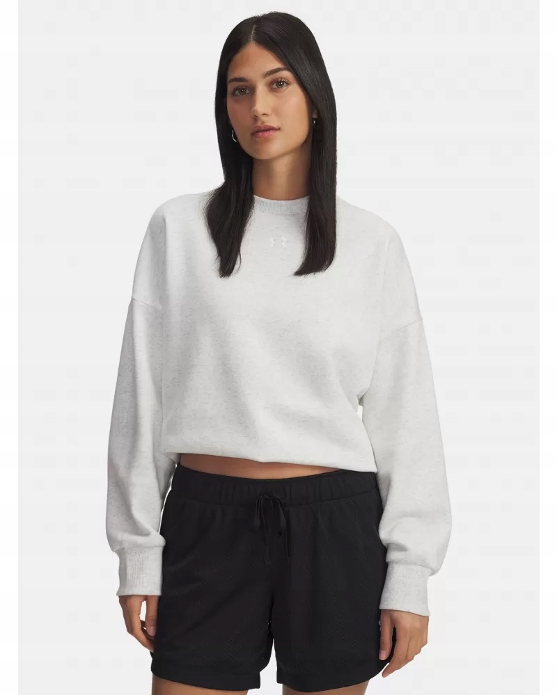 Mikina Under Armour Tepláková Bez Kapuce Oversize Rival Fleece XXL