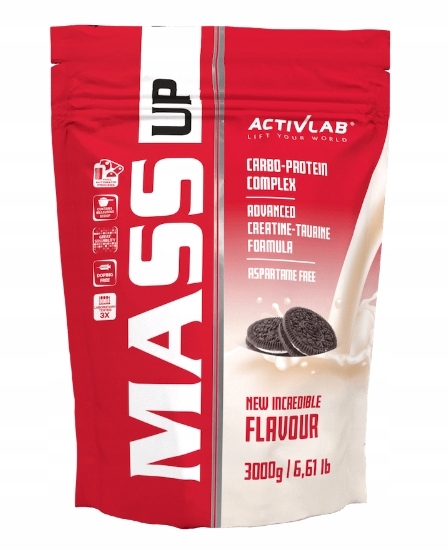 ActivLab Mass Up Sušenky, 3 kg