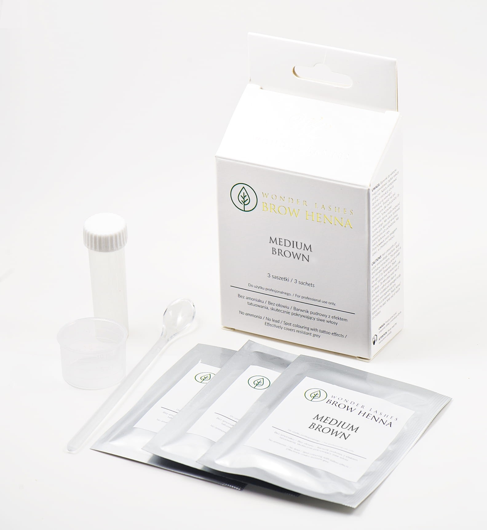 Wonder Brow Henna Středně Hnědá
