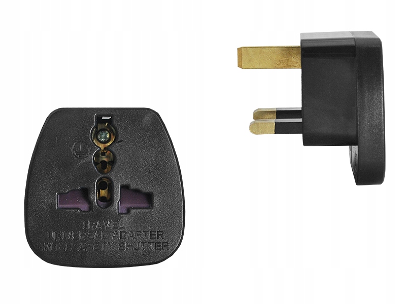 Przejście AC Gniazdo Uniwersalne - wtyk angielski, Model LX6089