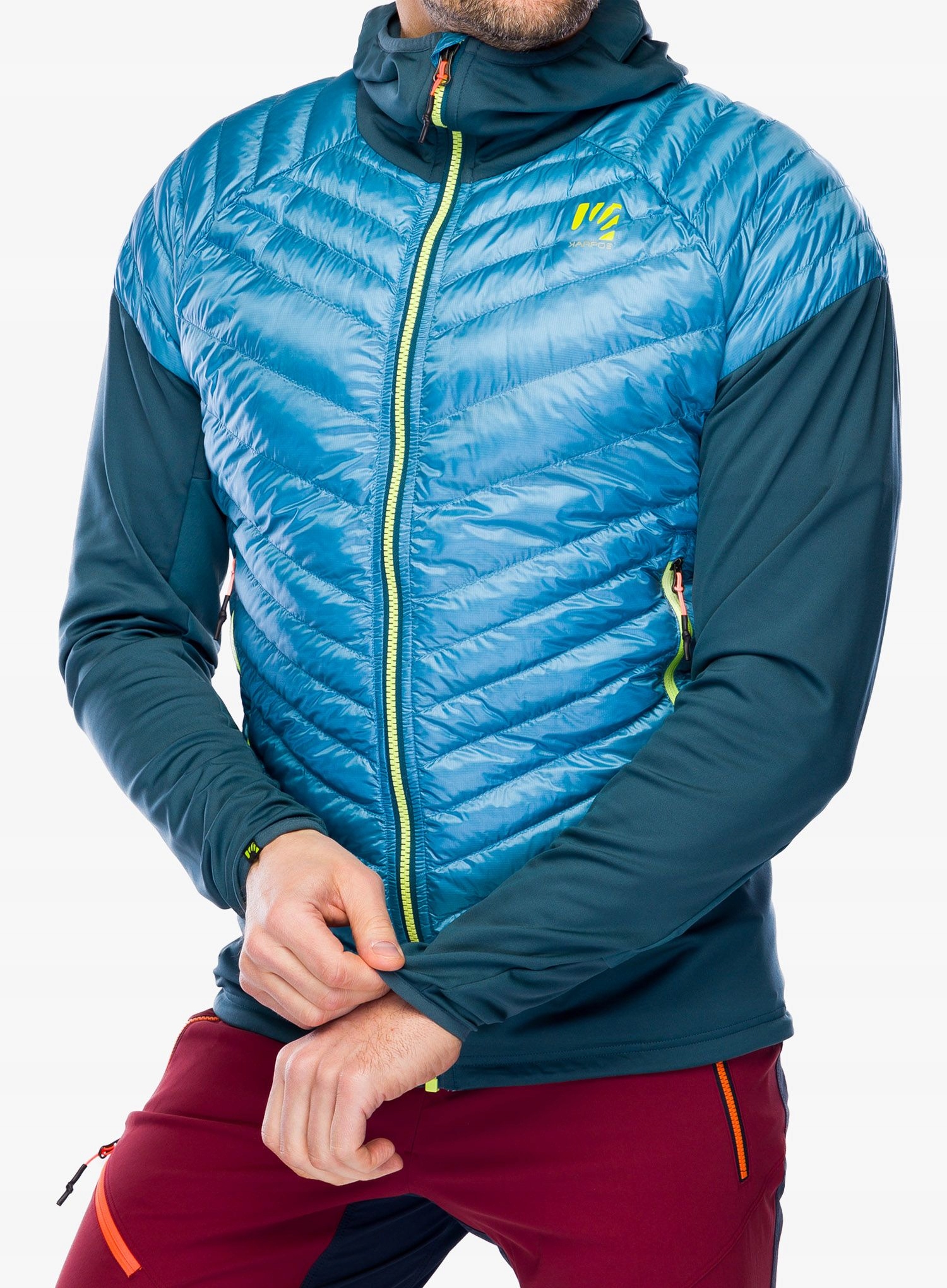 Hybridní bunda Karpos Sass De Mura Jacket niagara/stargazer XXL