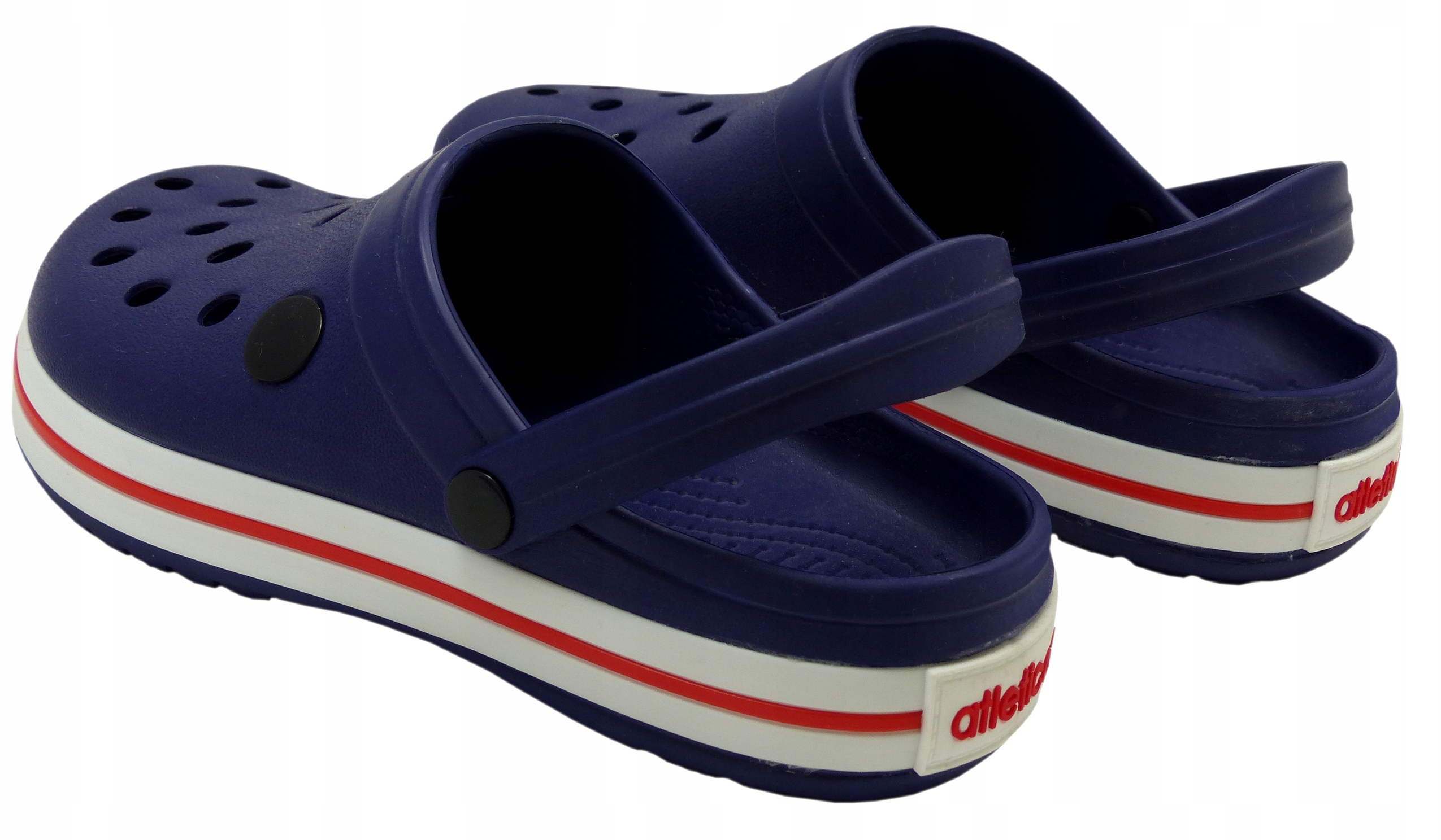 KLAPKI BASENOWE DZIECIĘCE gloksy PIANKA r.39 Odcień granatowy