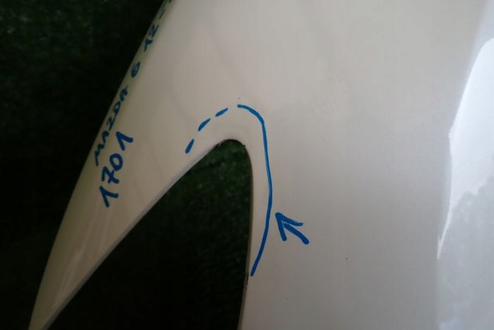 MAZDA 6 12- fender left front front
