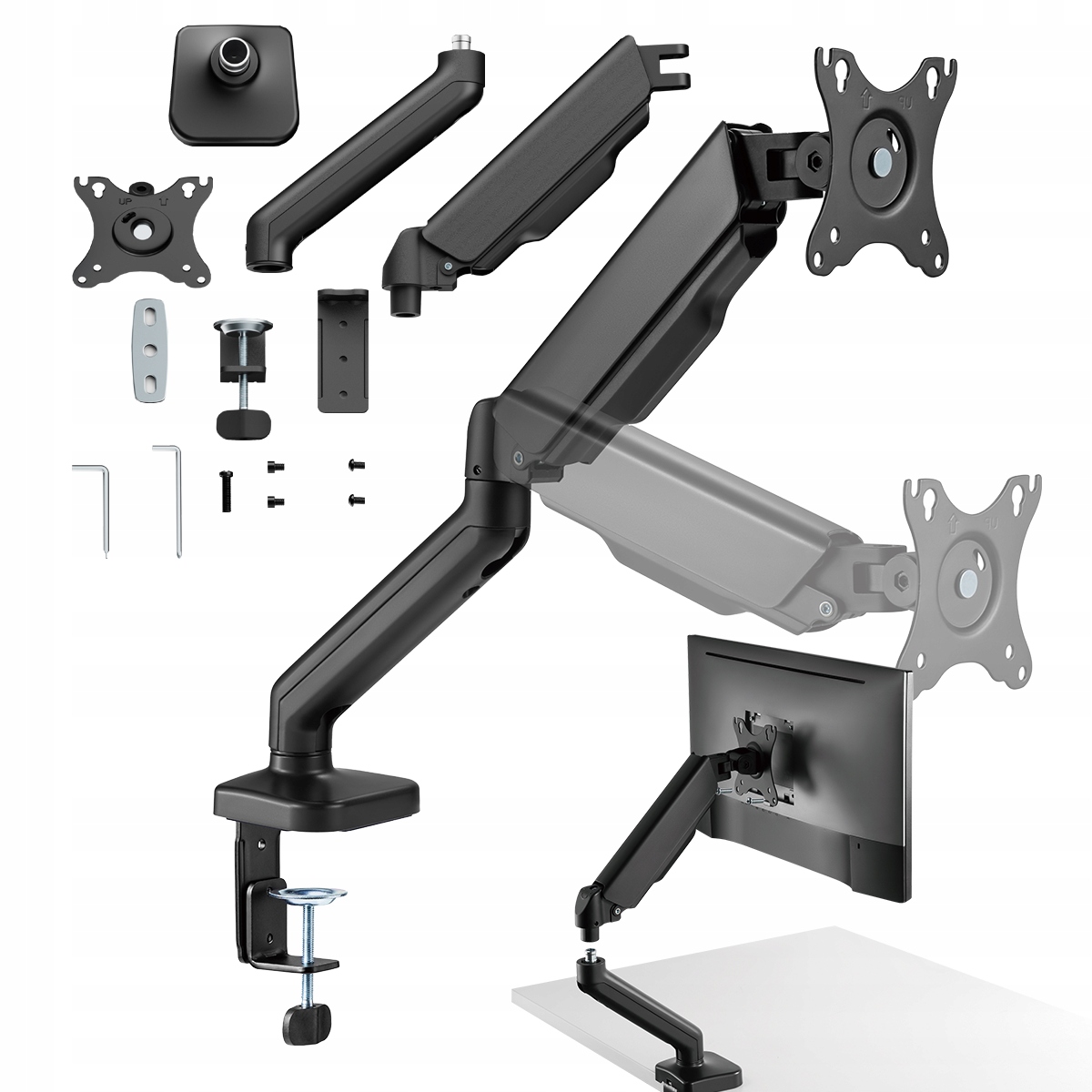 Stojan rameno hák Držák k psacímu stolu pro monitor Dell P2425H monitor 210BMFF