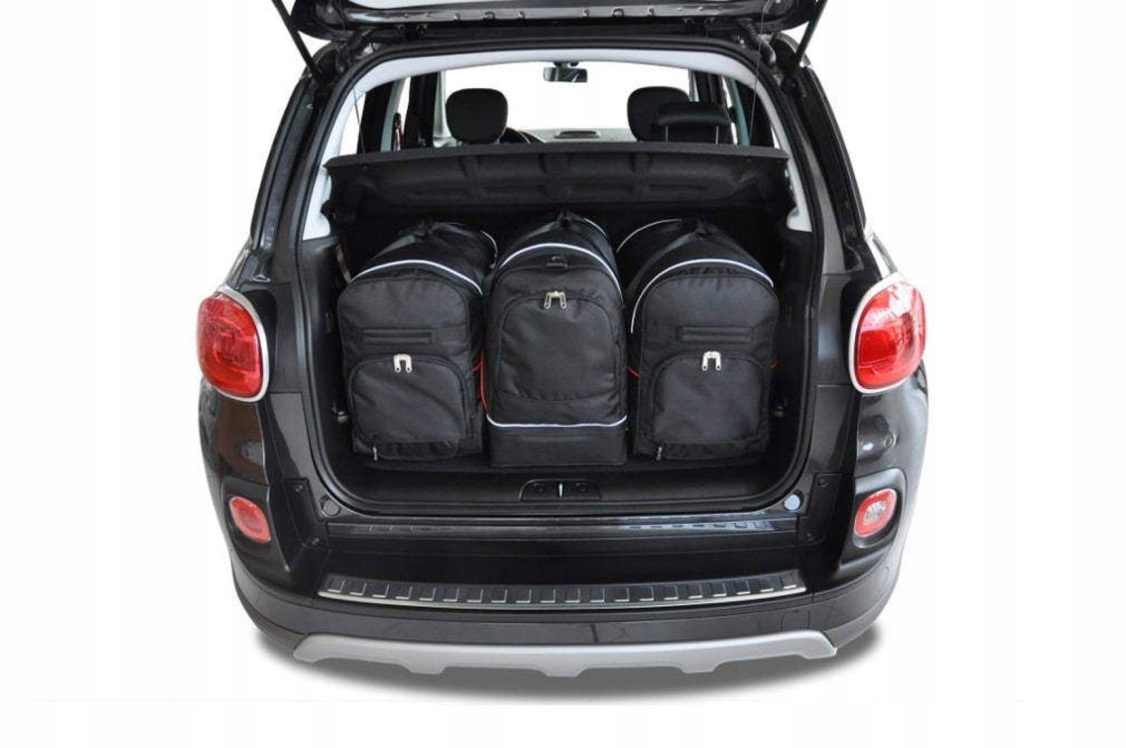 J&j Automotive Sada 3ks cestovných tašiek Sport pre Fiat 500L 2012+