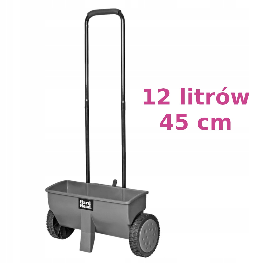 Secí stroj 12 litrů ruční rozmetadlo 45 cm