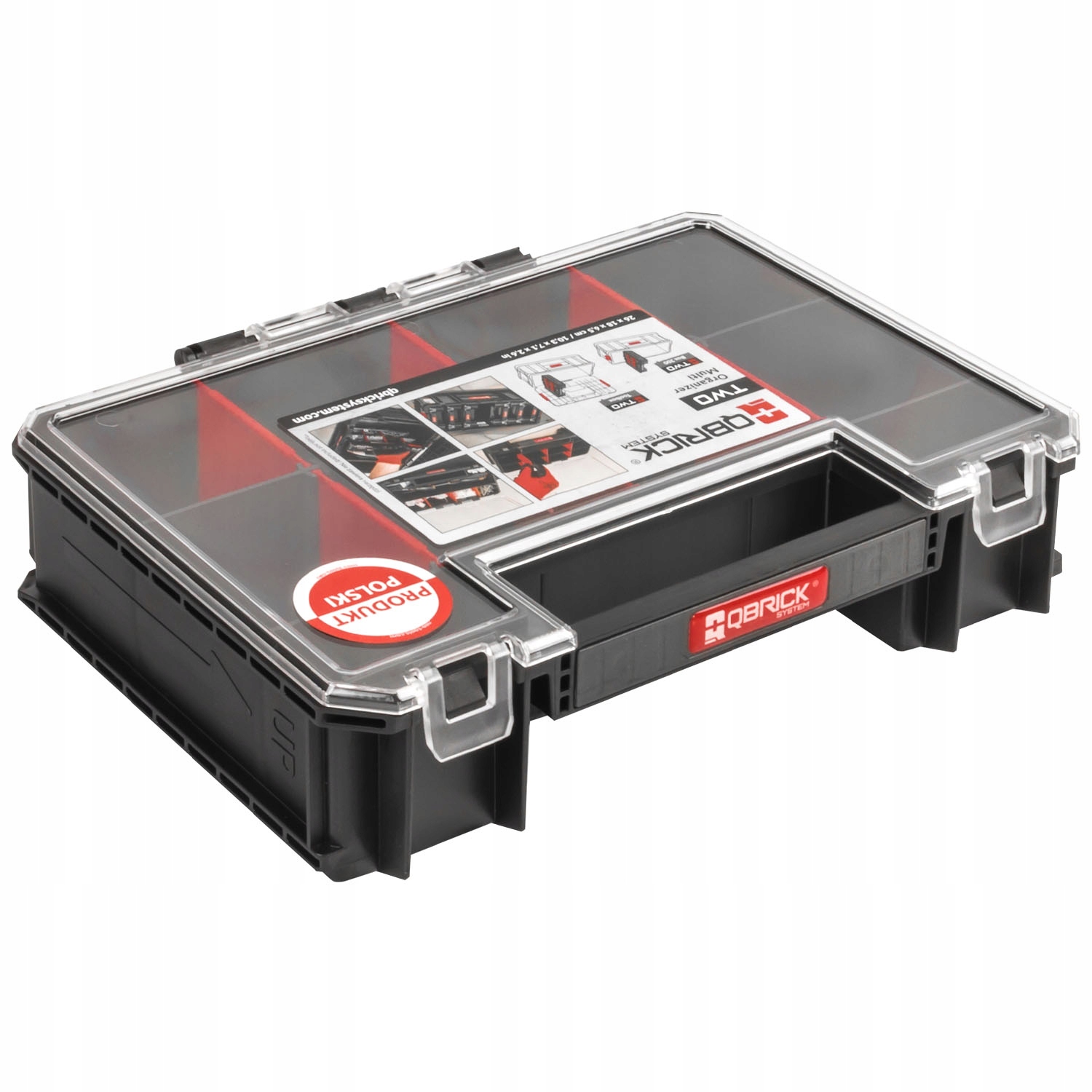 

Qbrick System two Organizer Multi z przegródkami