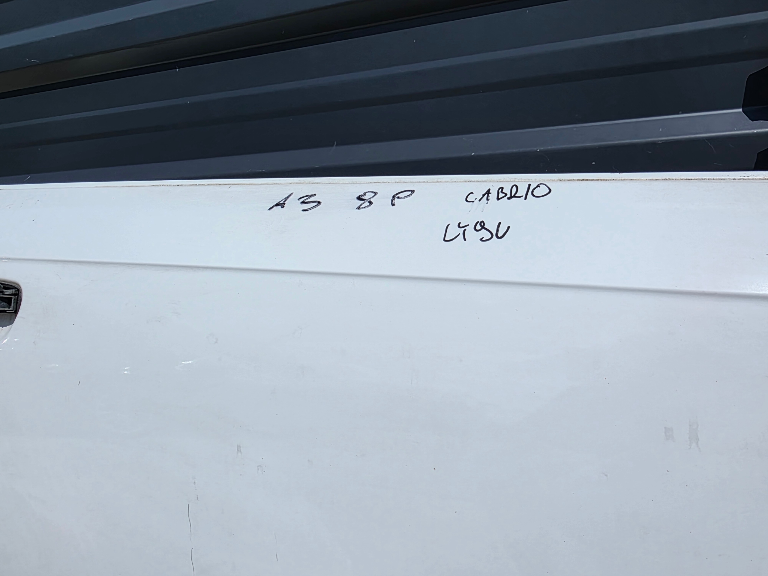 door right front AUDI A3 8P LIFT LY9C CABRIO !!!