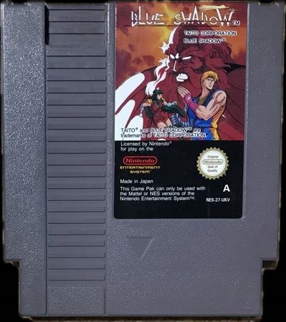 BLUE SHADOW NINTENDO NES