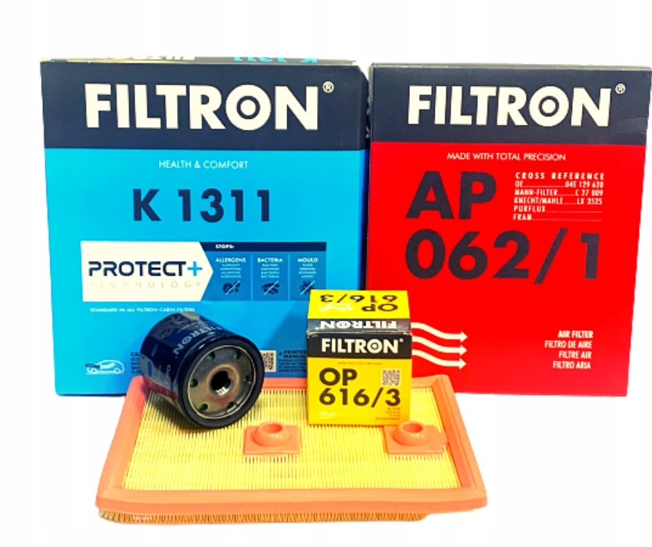 

Zestaw Filtrów Skoda Octavia III 1.2 1.4 Tsi