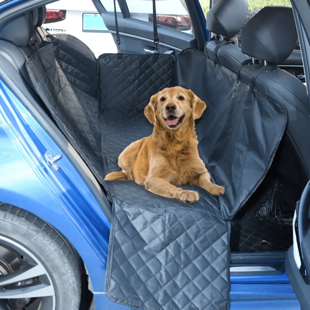 Potah autosedadla pro psy černý 137 x 46 x 50 cm 4005650