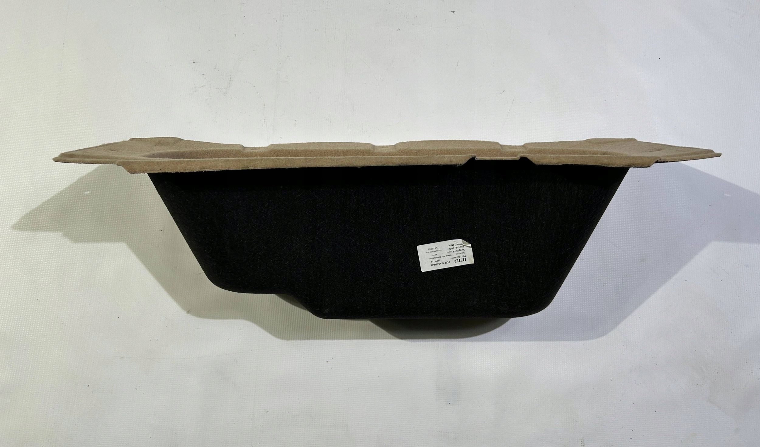 mats floor side passenger compartment boot Maserati GranTurismo 2008