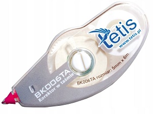 Tetis Korektor w taśmie BK006-TA