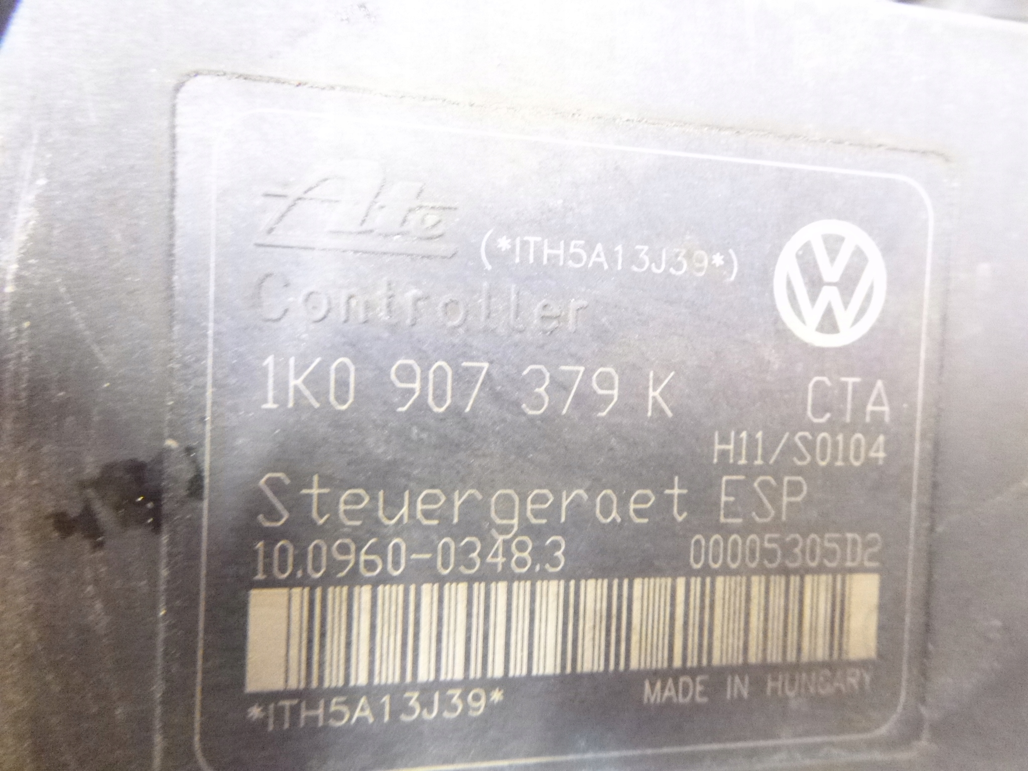 насос ABS vw Golf V 1.9 1K0614518DE