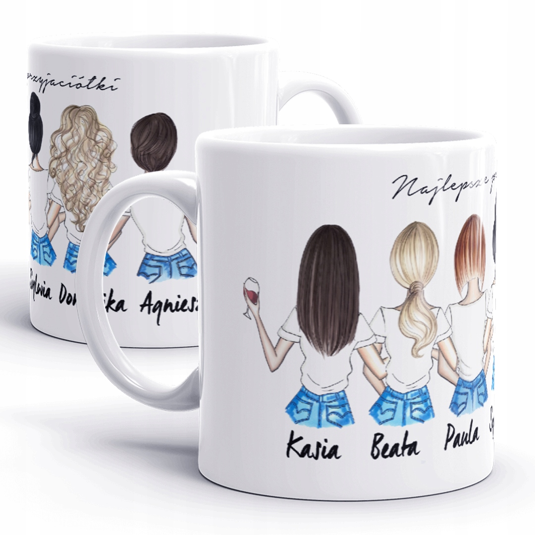 KUBEK 8 SIOSTRY PRZYJACIÓŁKI KOLEŻANKI PANIEŃSKI