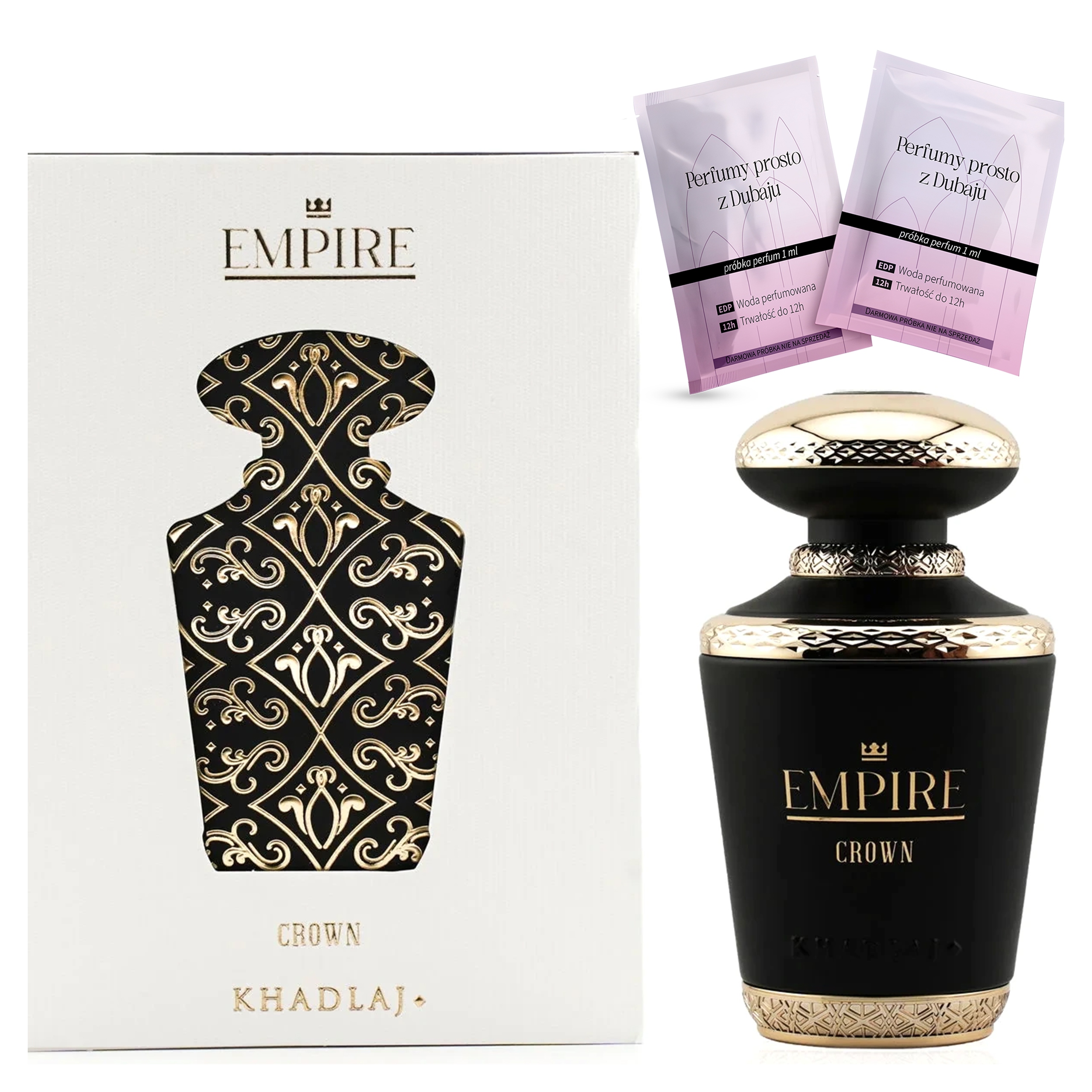 Parfém Orientální Khadlaj Empire Crown Originál 2 Vzorky