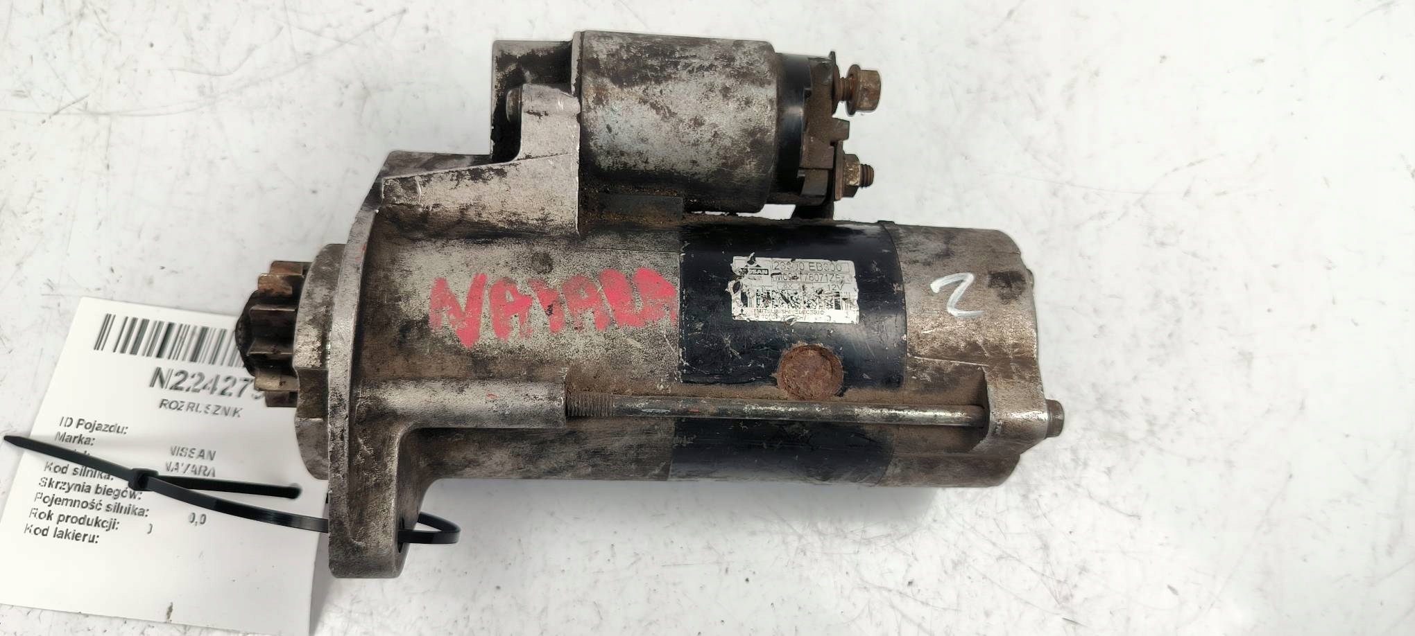 starter M008T760712E NISSAN NAVARA