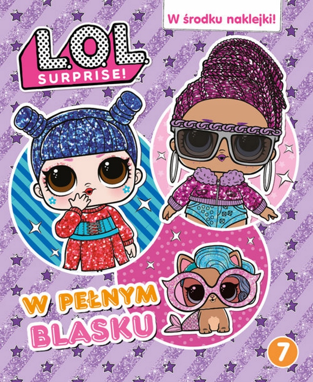 L.O.L. SURPRISE W PEŁNYM BLASKU ZADANIA + NAKLEJKI