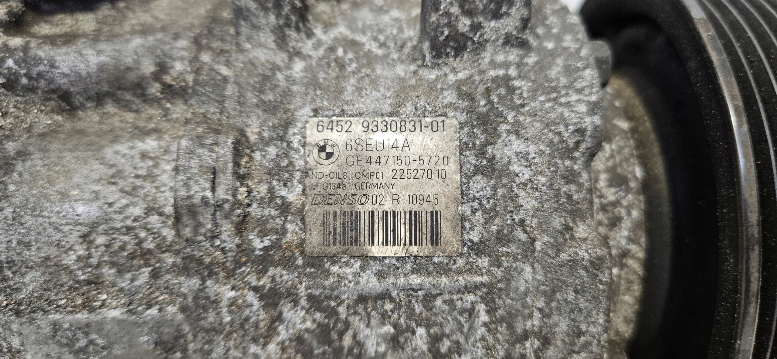 kompresor klimatizaci BMW OE 9330831-01