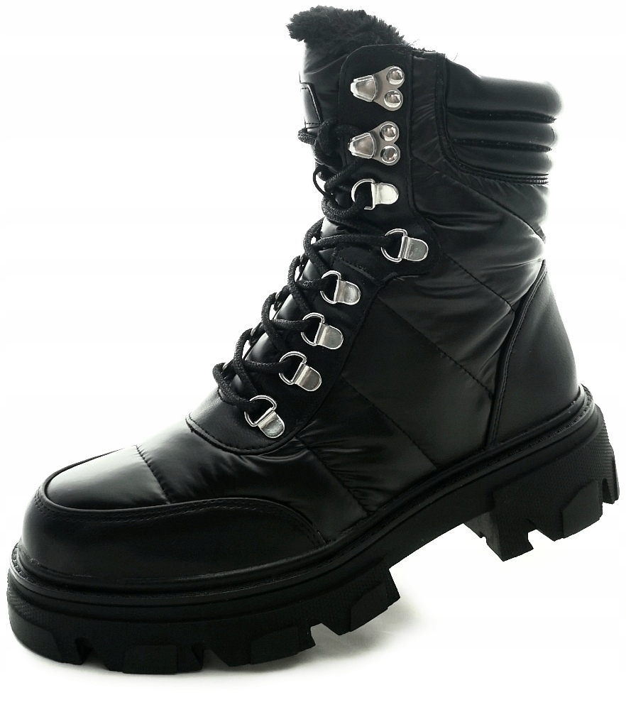 Workery sněhule dámské kotníkové boty Wojtyłko zateplené 24035