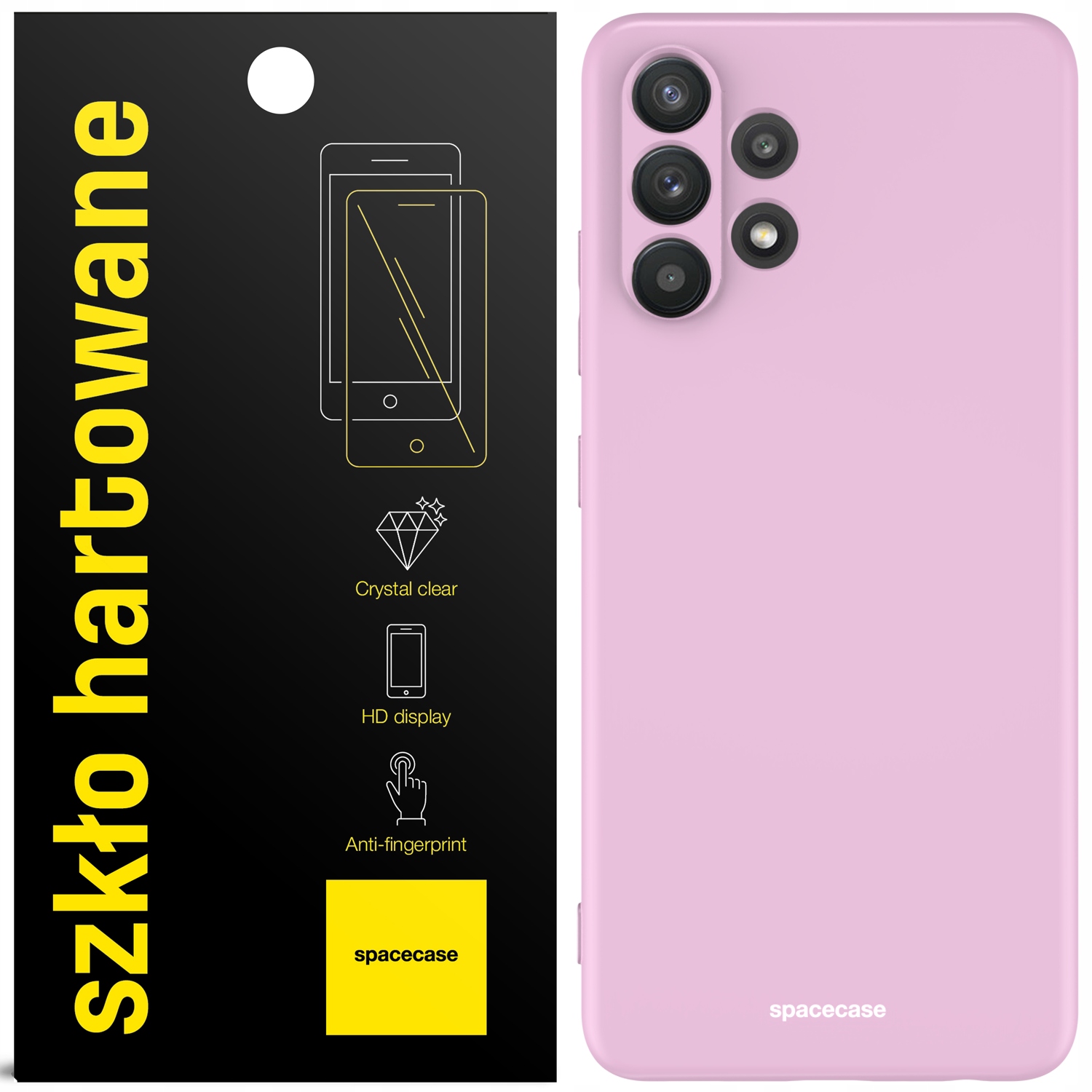 

Etui Do Galaxy A32 4G Spacecase Silicone Szkło