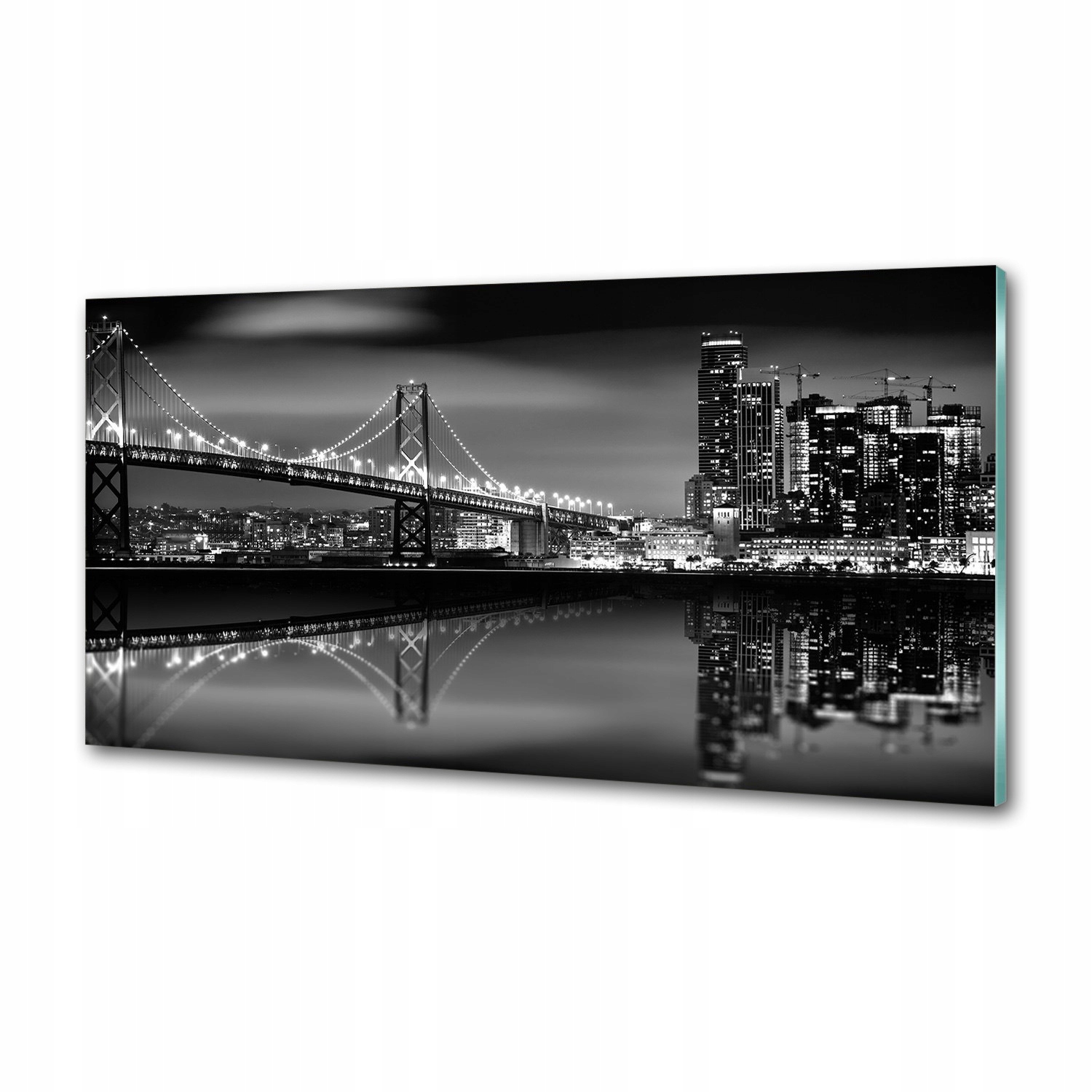 Panel do kuchyne San Francisco v noci 100x50 Lepidlo