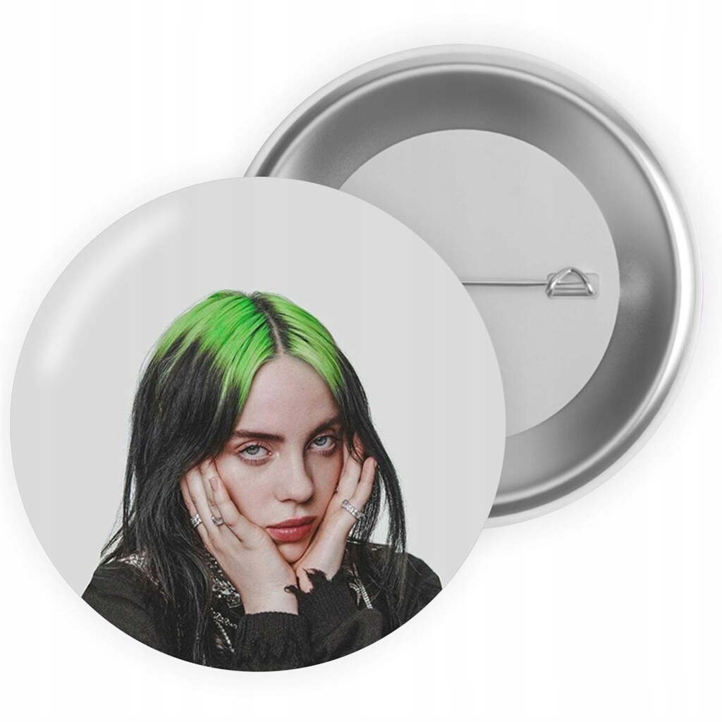 

Przypinka button pin Billie Eilish M