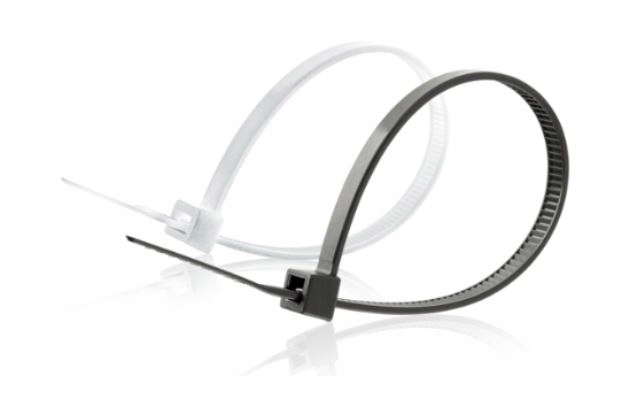 OPASKA ZACISKOWA KABLOWA 300x5 100szt czarna UV Kod producenta A.41.48300