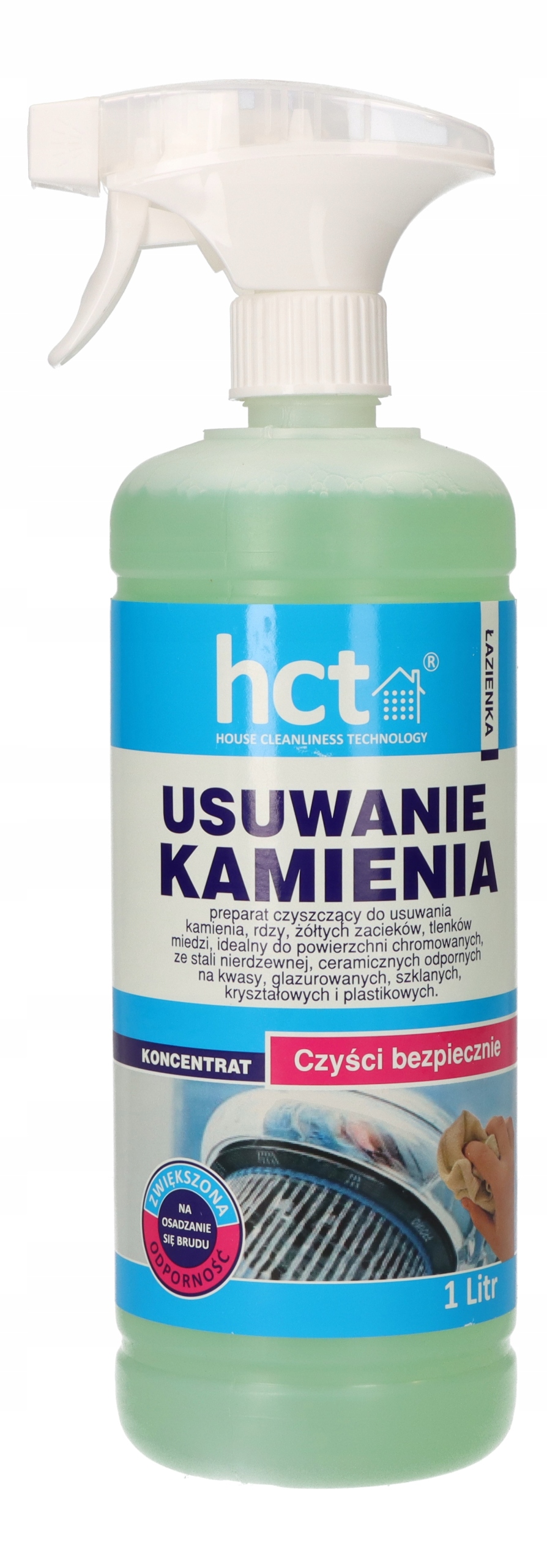 

Silny płyn do usuwania Kamienia Rdzy Koncentrat 1l