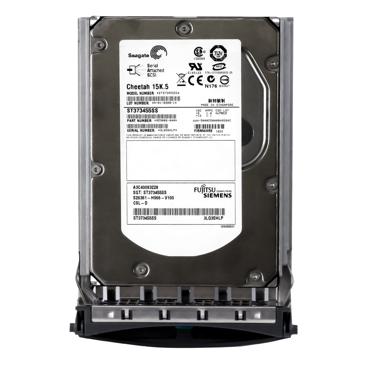 Fujitsu A3C40083228 73GB 15K 16MB Sas 3.5" ST373455SS